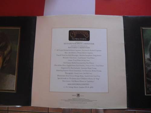 CARPENTERS - NOW & THEN GATEFOLD VINYL, LP, RECORD